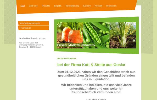 Kott & Stolte GmbH - Obst- und Gemüsegroßhandel