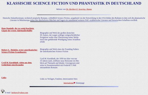 Klassische Science Fiction und Fantastik in Deutschland