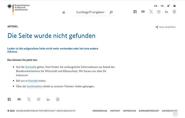 Vorschau von www.bmwi.de, Brief des Wissenschaftlichen Beirats beim BMWi