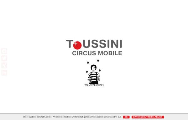 Vorschau von www.teamworkshops.info, Toussini Circus Mobile