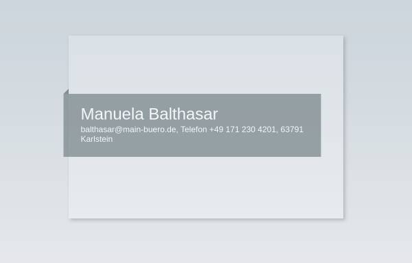 Manuela Balthasar - Buchhaltungsservice