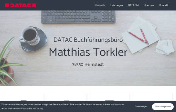 Vorschau von www.torkler-helmstedt.datac.de, Datac Lohn- und Buchhaltungsbüro - Matthias Torkler