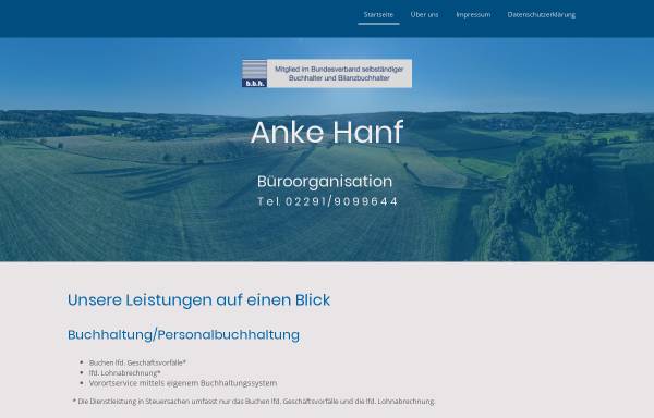 Vorschau von www.unternehmensberatungsweb.de, Anke Hanf