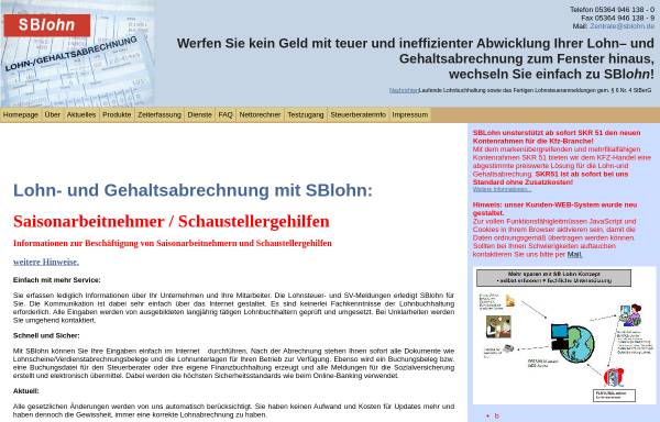 Vorschau von www.sblohn.de, Karl-Heinz Heuer