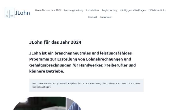 Vorschau von www.jlohn.de, JLohn Lohn und Gehalt