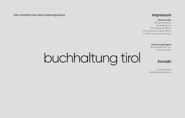 Vorschau von www.buchhaltungtirol.at, Michaela Wilhelmer
