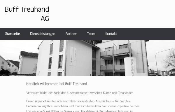 Vorschau von www.bufftreuhand.ch, Hugo Buff Treuhand AG