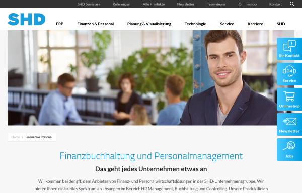 Vorschau von www.gff.de, Gesellschaft für Finanzwirtschaftssysteme mbH