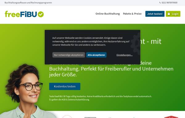 Vorschau von www.freefibu.de, Wieland Direkt Steuerberatungsgesellschaft mbH