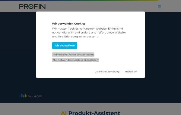 Vorschau von www.profin.de, Profin Software GmbH