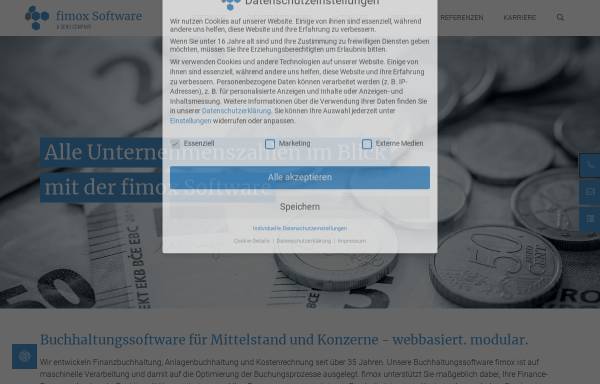 Vorschau von fimox-software.com, K und H Software GmbH & Co.KG
