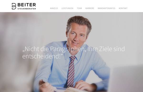 Vorschau von www.steuerberater-beiter.de, Claudius Beiter Steuerberater