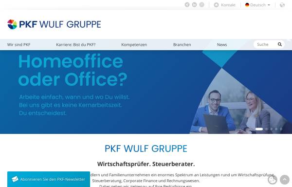 Vorschau von www.pkf-burr.de, Dieter Burr Steuerberatungs GmbH
