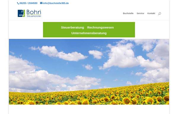 Vorschau von www.buchstelle365.de, Landwirtschaftliche Buchstelle