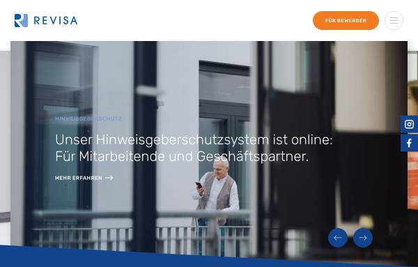 Vorschau von www.revisa.de, REVISA Berroth und Partner Steuerberatungsgesellschaft