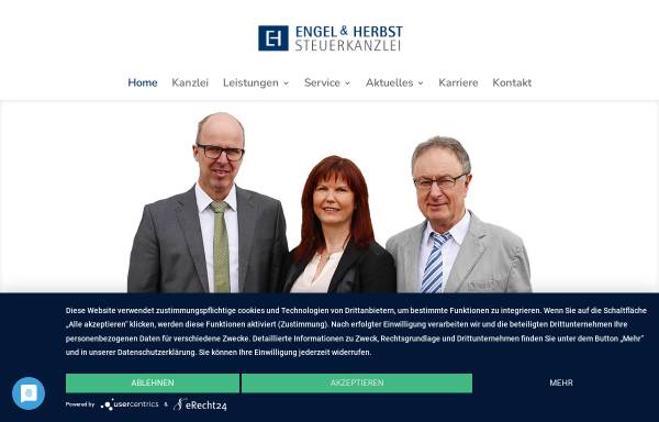 Vorschau von www.engel-kollegen.info, Steuerkanzlei Engel & Kollegen