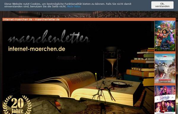 Vorschau von www.internet-maerchen.de, Internet-Märchenbuch