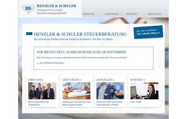Vorschau von www.kanzlei-henzler-schuler.de, Kanzlei Henzler & Schuler