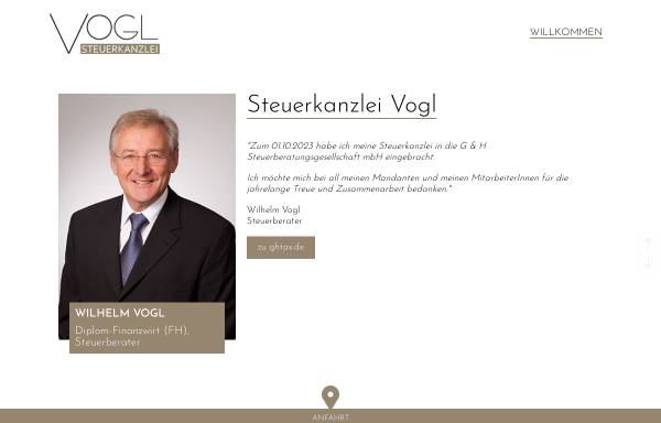 Vorschau von www.steuerkanzlei-vogl.de, Steuerkanzlei Vogl