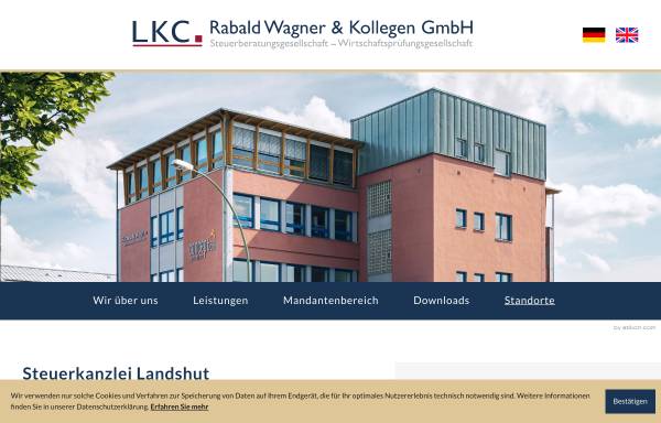 Vorschau von www.steuerberater-la.de, Rabald und Wagner Steuerberater
