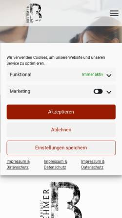 Vorschau der mobilen Webseite www.brehmer-berlin.de, Carsten Brehmer - Steuerberater