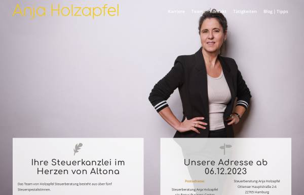 Anja Holzapfel Steuerberaterin