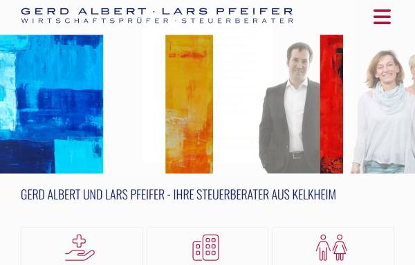 Vorschau von www.albert-pfeifer.de, Steuerberater Gerd Albert