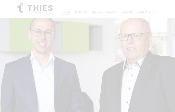 Vorschau von www.thies-steuerberater.de, Steuerberater Manfred Treskatis und Carsten Thies