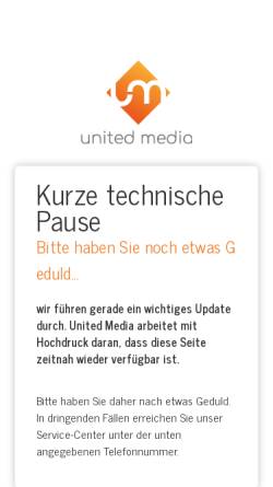Vorschau der mobilen Webseite www.die-beraterkanzlei.com, Die Beraterkanzlei, Hubert Pflaum