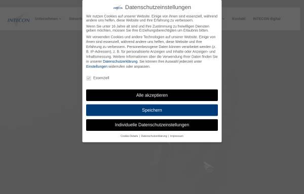 Vorschau von intecon.de, Intecon Treuhand und Wirtschaftsberatung GmbH
