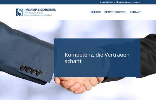 Vorschau von www.imkamp-schroeder.de, Imkamp & Schröder
