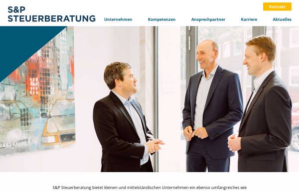 Vorschau von sp-stb.de, S&P Steuerberatungsgesellschaft GmbH