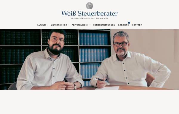 Vorschau von www.steuerberatung-weiss.de, Andreas Weiss Steuerberater