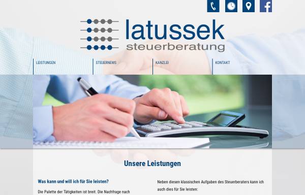 Vorschau von www.stb-latussek.de, Karl-Heinz Latussekk - Steuerberater