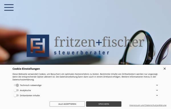 Vorschau von www.fritzen-fischer.de, Steuerberater Fritzen-Fischer