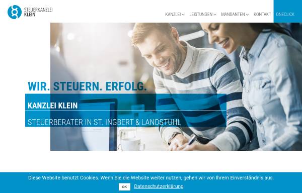 Vorschau von www.steuerkanzlei-klein.de, Dipl.-Kfm. Franz Klein - Steuerberater