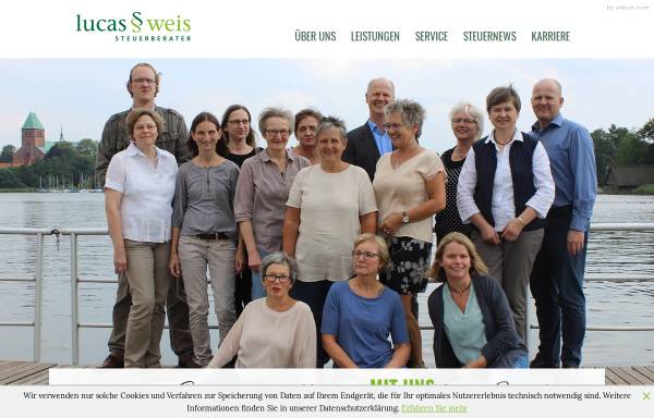 Vorschau von www.lucas-weis.de, Joachim Lucas und Maria Weis - Steuerberater
