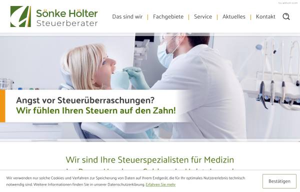 Vorschau von www.stb-hoelter.de, Sönke Hölter - Steuerberater