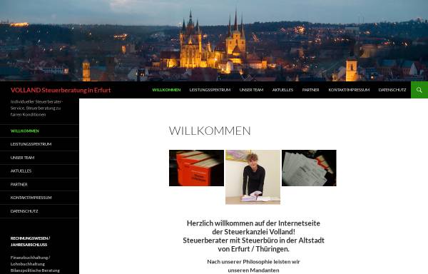Vorschau von www.steuerberater-volland.de, Steuerberaterin Claudia Volland