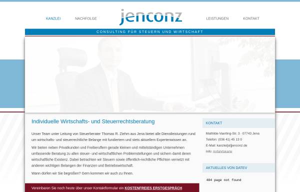 Vorschau von www.jenconz.de, Thomas R. Ziehm