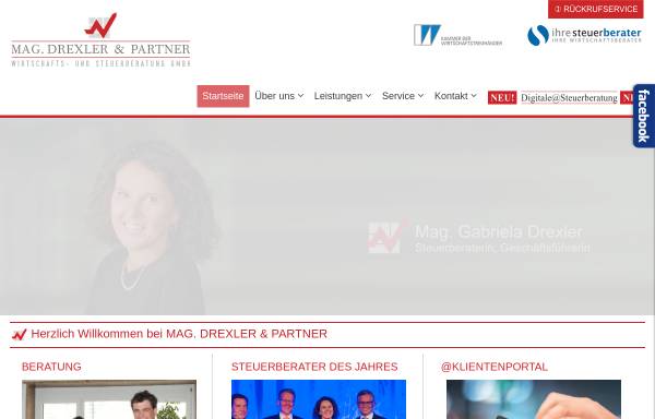Vorschau von www.drexler-partner.at, Mag. Drexler & Partner Wirtschafts- und Steuerberatung Gmbh