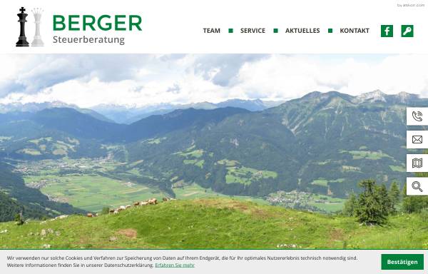 Vorschau von www.steuerberatung-berger.at, Margit Berger