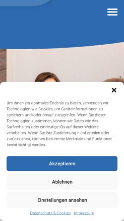 Vorschau der mobilen Webseite www.stb-brandner.at, Steuerberatung Brandner