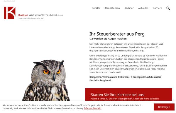 Vorschau von www.wt-kastler.at, Kastler Wirtschaftstreuhand GmbH Steuerberatungsgesellschaft