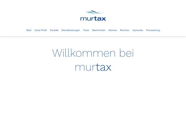 Vorschau von www.murtax.at, Murtax Steuerberatungs GmbH