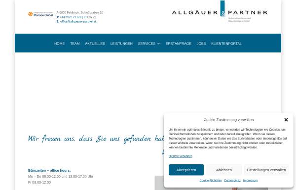 Allgäuer und Partner - Wirtschaftsprüfungs und Steuerberatungs GmbH