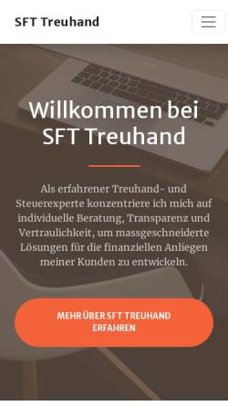 Vorschau der mobilen Webseite www.feuzconsulting.ch, JSF Consulting GmbH