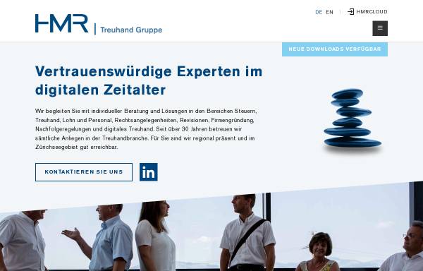 Vorschau von www.hmr-treuhand.ch, HMR Management und Treuhand AG