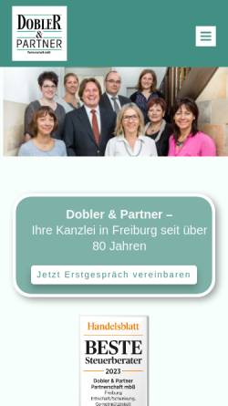 Vorschau der mobilen Webseite www.dobler-partner.net, Dobler und Partner