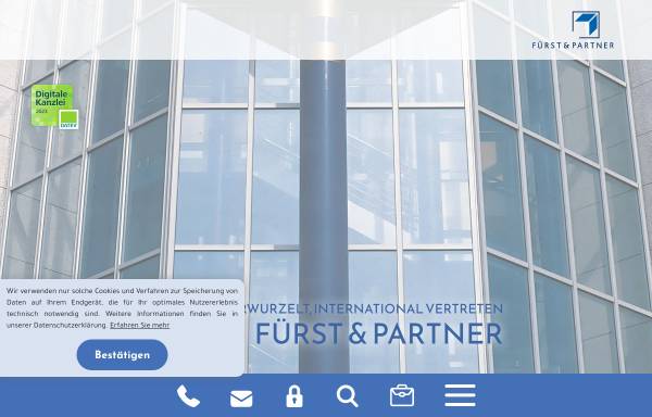 Vorschau von www.fuerst-beratung.net, Fürst und Partner GmbH Steuerberatungsgesellschaft